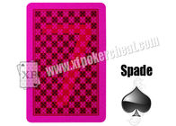 Tinta invisível marcada de jogo plástica de plataforma de cartão de 100% para a fraude do póquer