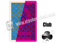 Cartões de jogo invisíveis plásticos/cartões de engano do pôquer para jogos de pôquer/mostra mágica