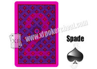 Cartões de jogo invisíveis plásticos/cartões de engano do pôquer para jogos de pôquer/mostra mágica