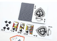 Cartões de jogo plásticos azuis marcados de engano de jogo de Bosswin com tinta invisível