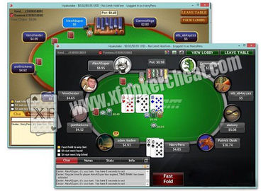 Software de análise inglês de Texas Holdem do dispositivo da fraude do póquer com sistema de XP